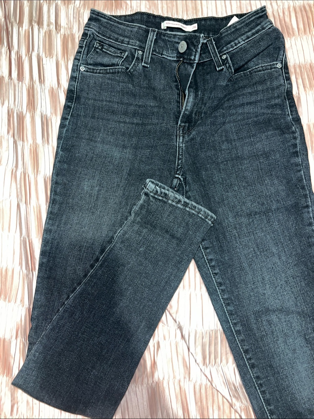 Women's Levi’s Skinny Jeans in Dark Indigo Wash - Stretch Slim Fit